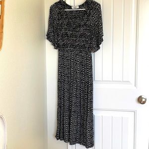 CJLA flutter sleeve midi